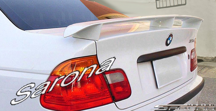 Custom BMW 3 Series  Sedan Trunk Wing (1999 - 2006) - $199.00 (Part #BM-101-TW)